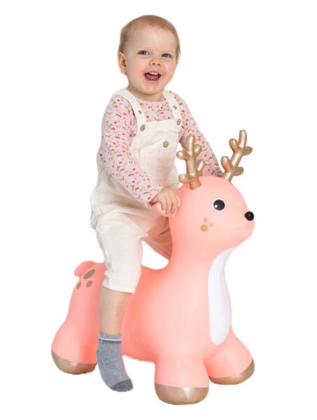 GT69359 My First JUMPY – pink Deer