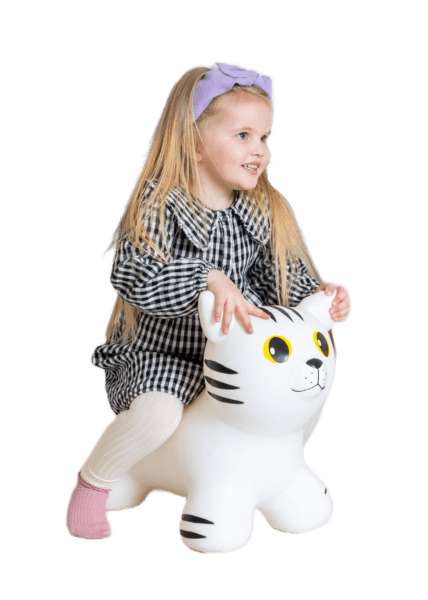 GT69421 My First JUMPY – white Cat