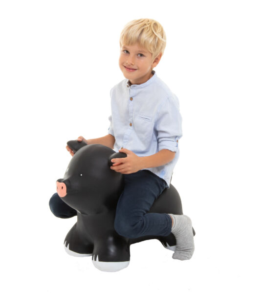 GT69369 My First JUMPY – black Piggy