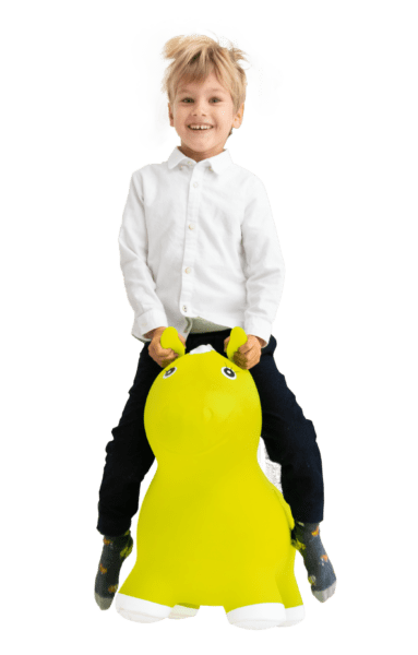 GT69352 My First JUMPY – BIG yellow Horse